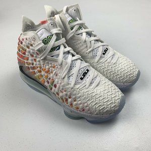 NIKE LEBRON 17 XVII "COMMAND FORCE" WHITE MEN CAN'T JUMP
